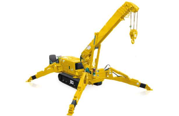 Miniraupenkrane mit Stützen