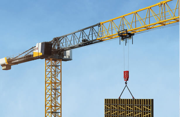 Obendreherkrane 50,00 m Ausladung Liebherr 90 ec-b-6