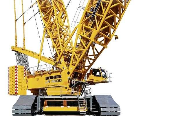 Gittermast-Raupenkrane