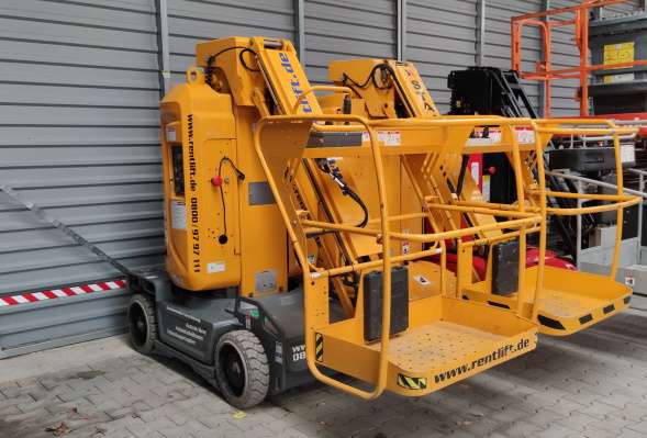 10 Meter Haulotte Star10 Teleskopmast-Arbeitsbühne mieten