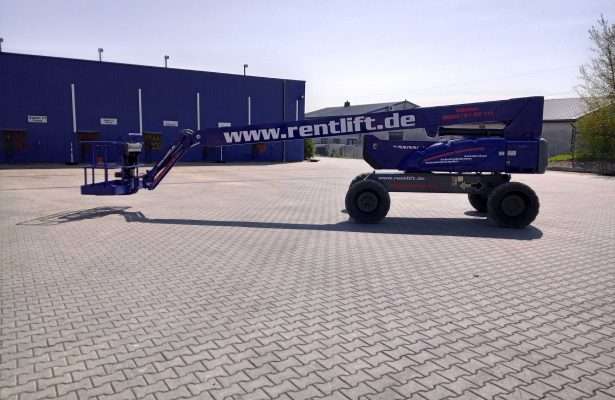 ... welches über eine Korbarm verfügt.