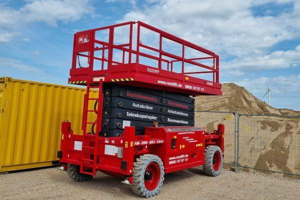 22 Meter Scherenarbeitsbühne Magni ES2223RTP Elektro Allrad, ...